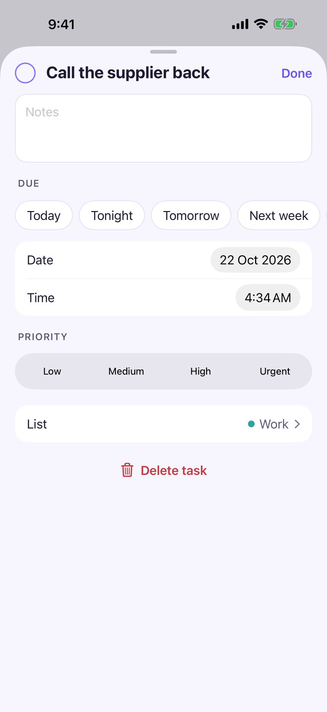 TickTockDone screenshot